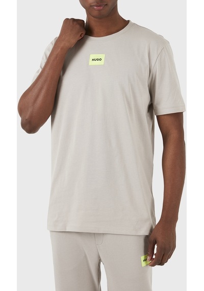 Hugo Erkek T Shirt 50447978 055 Gri