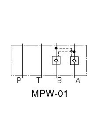 Yuken Mpw-01-2-l-70 Pilot Kumandalı Çek Valf