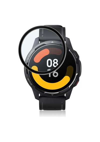 Forzacase Xiaomi Watch S1 Active İçin Çerçeveli Tam Kaplayan 3d Pet Ekran Koruyucu Film - Fc016