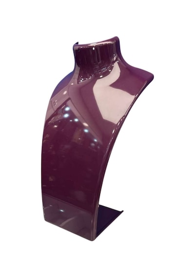 Kolye Standı Akrilik -takı Teşhir Ve Saklama Standı Mor 19x30 Cm