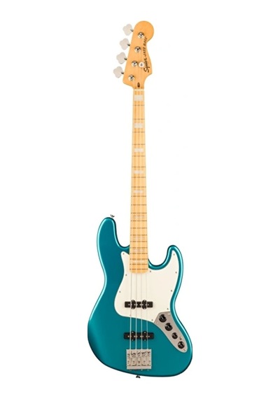 Squier Classic Vibe Active 70s Jazz Bass Akçaağaç Klavye Ocean Turquoise Bas Gitar