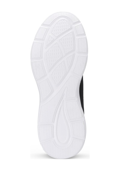 Slazenger Plank I Erkek Büyük Beden Siyah / Beyaz Koşu & Yürüyüş Spor Ayakkabısı Beyaz - Siyah