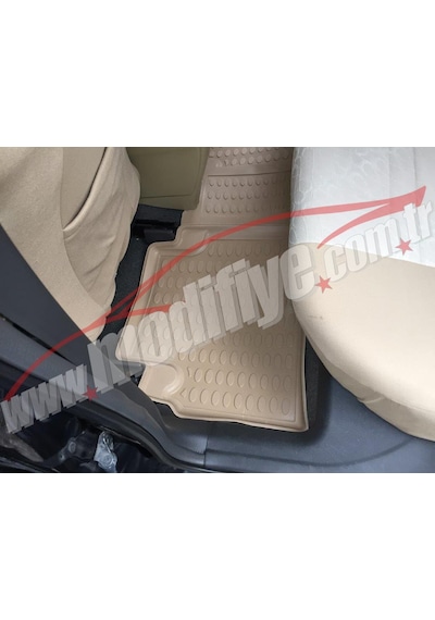Honda Civic Fd6 Araç Içi Bej Renk Koruma Paspası Özel Tasarım