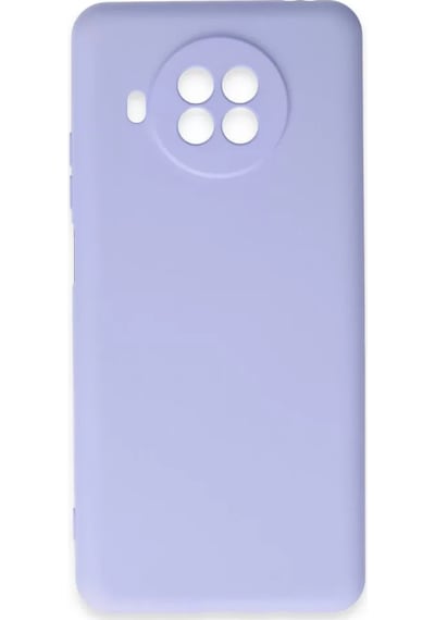 Newface Xiaomi Mi 10t Lite Kılıf Nano İçi Kadife Silikon - Lila
