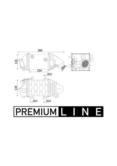 Mahle Cı226000p Turbo Radyatoru 17517843119