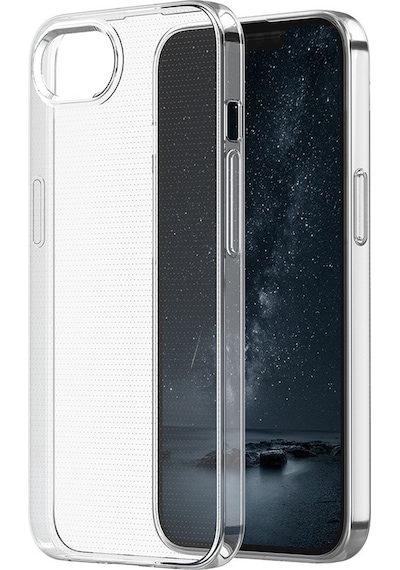 Apple Uyumlu iPhone 17e Kılıf Zore Süper Silikon Kapak - Şeffaf