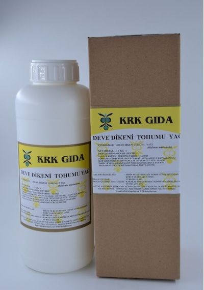 Krk Gıda Deve Dikeni Tohumu Yağı 1 KG