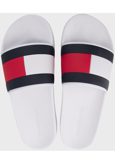 Tommy Hilfiger Erkek Terlik FM0FM04236 YBR BEYAZ Beyaz