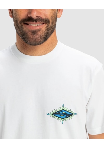 Quiksilver Eqyzt08046 Ev Beach Blast Beyaz Erkek T Shirt