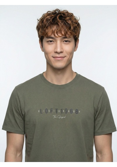 LOFT Regular Fit Erkek Tshirt K.kol Lf2041024 Q1.v1 Haki LOFT Regular Fit Erkek Tshirt K.kol Lf2041024 Q1.v1 Haki