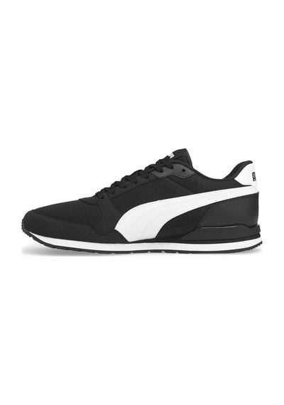 Puma St Runner V3 Mesh Erkek Siyah Spor Ayakkabı 38464001 Siyah Beyaz Siyah - Beyaz