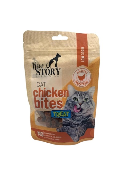 New Story Kediler İçin Tavuklu Atıştırmalık Chicken Bites 60 G