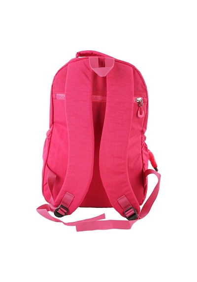 Bizoon Np291 Unisex Su Geçirmez Kumaş Günlük Okul Seyahat Pembe Sırt Çantası