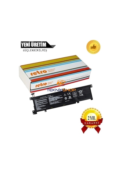 Asus Uyumlu K401Lb-Fa003H K401Lb-Fa007H K401Lb-Fa013D Bataryası - Pili