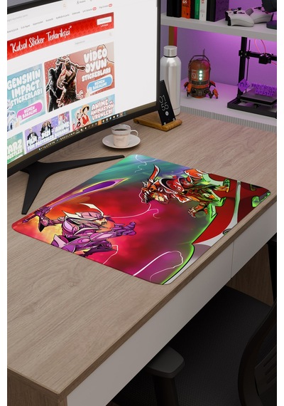 Terraria Kaymaz Dikişli Kauçuk Oyuncu Mousepad V5 - 48x40 Xl Gaming Mouse Pad Fare Altlığı