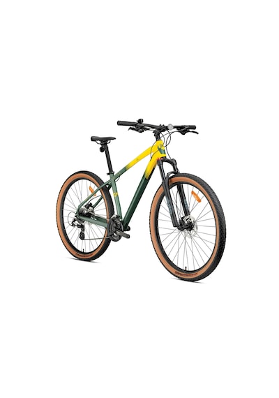 Kron Xc 150 H.disk 27.5 Jant Dağ Bisikleti Mat Yeşil-sarı-füme Yeşil - Sarı
