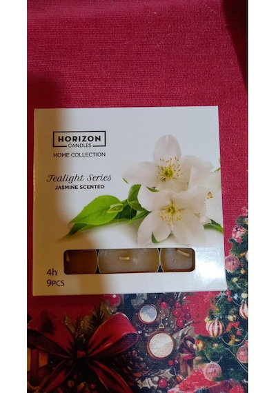 Mum Tealıght 9 Lu Kokulu Bej