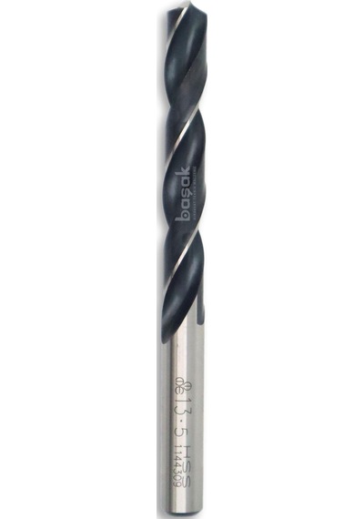 MTE 13,5 mm Taşlanmış Metal Matkap Ucu HSS DIN 338