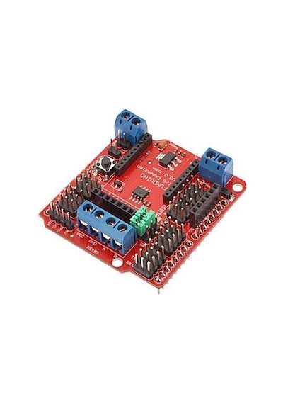 Elektronikport-Arduino Xbee Sensör Bağlantı Kartı Kırmızı Siyah