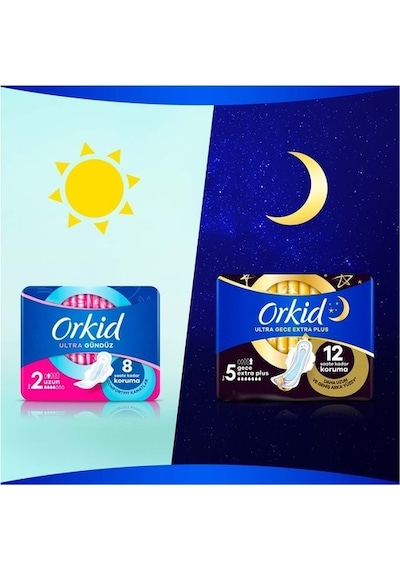 Orkid Ultra Hijyenik Ped Uzun 28'li