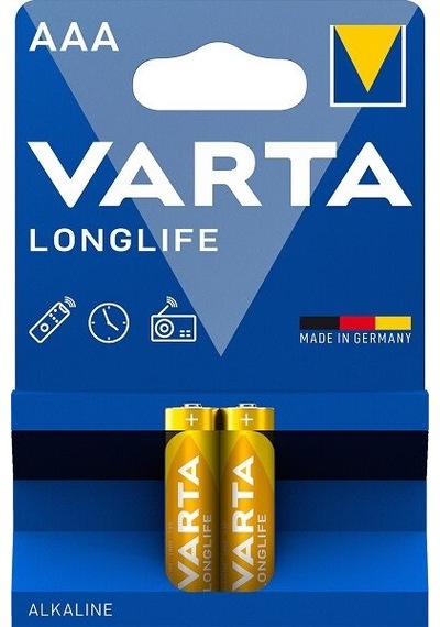 Varta Longlife 2 Li İnce Aaa Pil