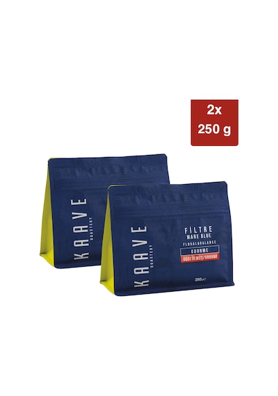 Filtre Mare Blue Öğütülmüş 250 Gr 2'li Tanışma Paketi Öğütülmüş