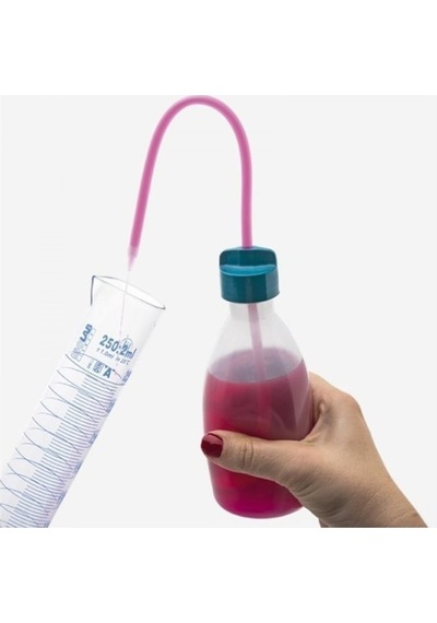 Plastik Yıkama Şişesi 250 Ml Dar Boyunlu Piset