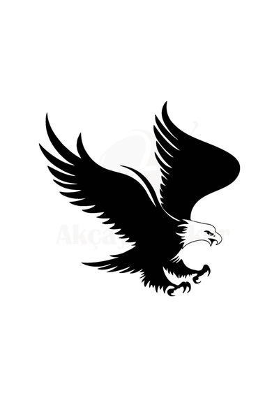 Kartal Sticker 10 X 9 Cm