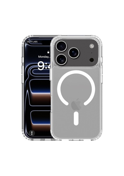 Buff Apple iPhone Uyumlu 18 Pro /17 Pro Magsafe Air Hybrid Kılıf Şeffaf