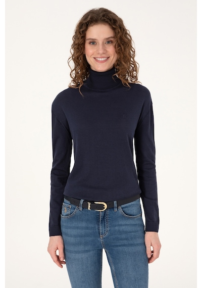 U.S. Polo Assn. U.s. Polo Assn. Kadın Lacivert Kazak /triko 50313621-vr033