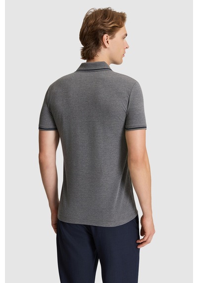 U.S. Polo Assn. U.s. Polo Assn. Erkek Antrasit Melanj Tişört Basic 50326975-vr081