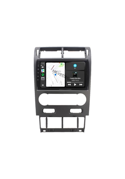 Ford Mondeo 2005-07 Analog Ac 9" Uyumlu Androıd Multimedya Gerçek 2/32 Kablosuz Carplay Geri Görüş Kameralı 9"