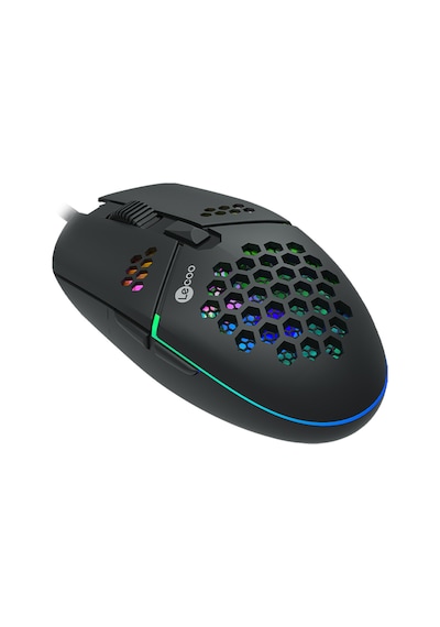 Lecoo MS105 Kablolu 3200DPI 6 Tuşlu RGB Gaming Optik Mouse Siyah