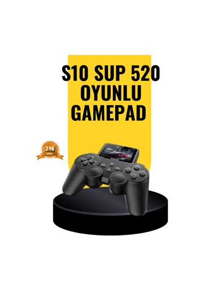 2025 A Kalite S10 Gamepad 520 Oyunlu Tv Bağlantılı Retro Atari Konsolu