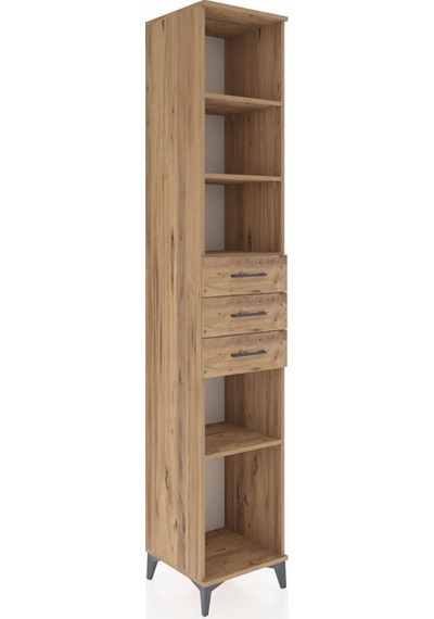 Hyperion Dolap 4 Raflı 3 Çekmeceli 44x44x243 Çam-çam Çam Hyperion Dolap 4 Raflı 3 Çekmeceli 44x44x243 Çam-çam Çam