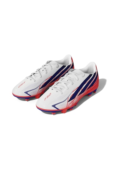 Kk1308-c Adidas F50 Hyperfast Club Fg-mg J Çocuk Spor Ayakkabı Beyaz Kk1308-c Beyaz Pembe