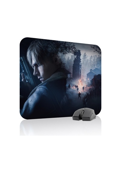 Resident Evil Kaymaz Dikişli Kauçuk Oyuncu Mousepad V1 - 48x40 Xl Gaming Mouse Pad Fare Altlığı
