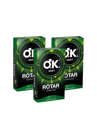Okey Rötar Prezervatif 10'lu X3