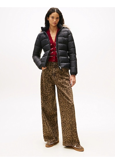 Tommy Jeans Kadın Mont-dw0dw18312 Siyah