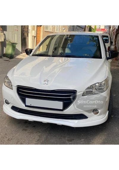 ŞüsCarOto Peugeot 301 2012-2019 Batman Yarasa Ayna Kapağı Piano Black ABS Plastik (00)