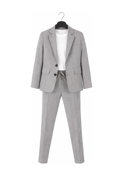 Ahengim Erkek Çocuk Modern Casual Slim Fit Takım Elbise Ak2850 Gri