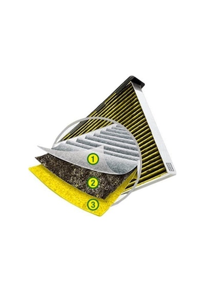Vw Tiguan Antibakteriyel Alerjik Polen Filtresi Mann Filter