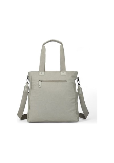 Smart Bags Kanvas Gri Kadın Omuz Çantası Smb1309 001