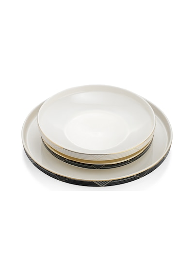 Schafer Adel Line Yemek Takımı-56 Parça-gold