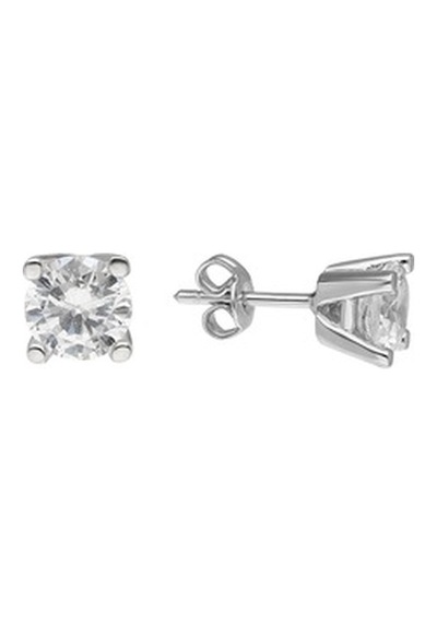 Glorria Gümüş Tektaş Kolye, Küpe, Çiçekli Hediye Seti - Dt0213Kl- Glorria Gümüş Tektaş Kolye, Küpe, Çiçekli Hediye Seti - Dt0213Kl-