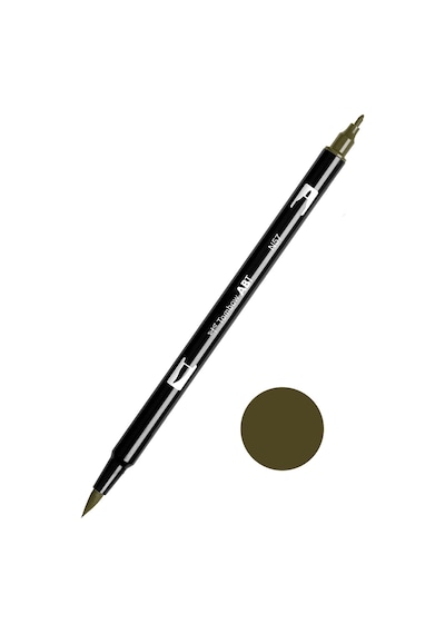 Tombow Grafik Firça Uçlu Kalem Warm Gray 5 N57