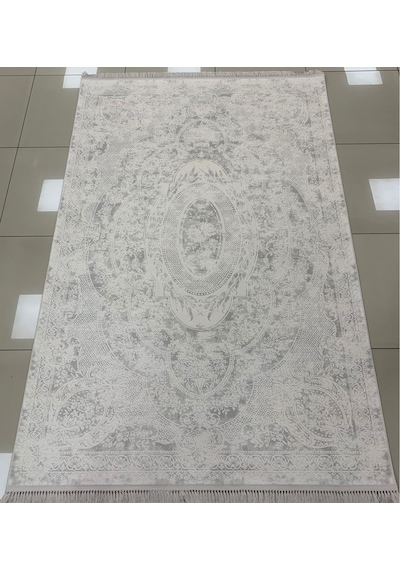 Merinos Halı Rodin Serisi 19774 061 Akrilik Halı Salon Oturma Odası Halısı Krem