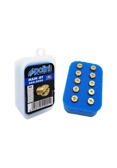 Polini 10 Jets Set Dellorto 5 Mm 360.0006