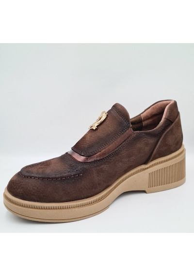 Mammamia D25ka-7105 Kahve Nubuk Hakiki Deri Lastikli Kadın Günlük Casual Ayakkabı Kahve Nubuk Mammamia D25ka-7105 Kahve Nubuk Hakiki Deri Lastikli Kadın Günlük Casual Ayakkabı Kahve Nubuk
