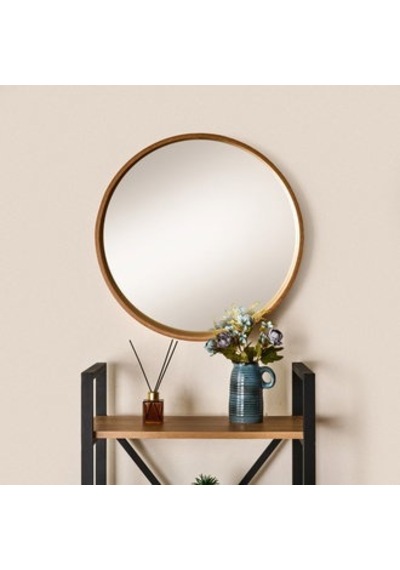 Deco Bias Ayna - Bej - 60 Cm Çok Renkli